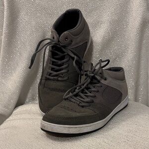 STI Men's Charcoal High-Top Sneakers Men’s 8